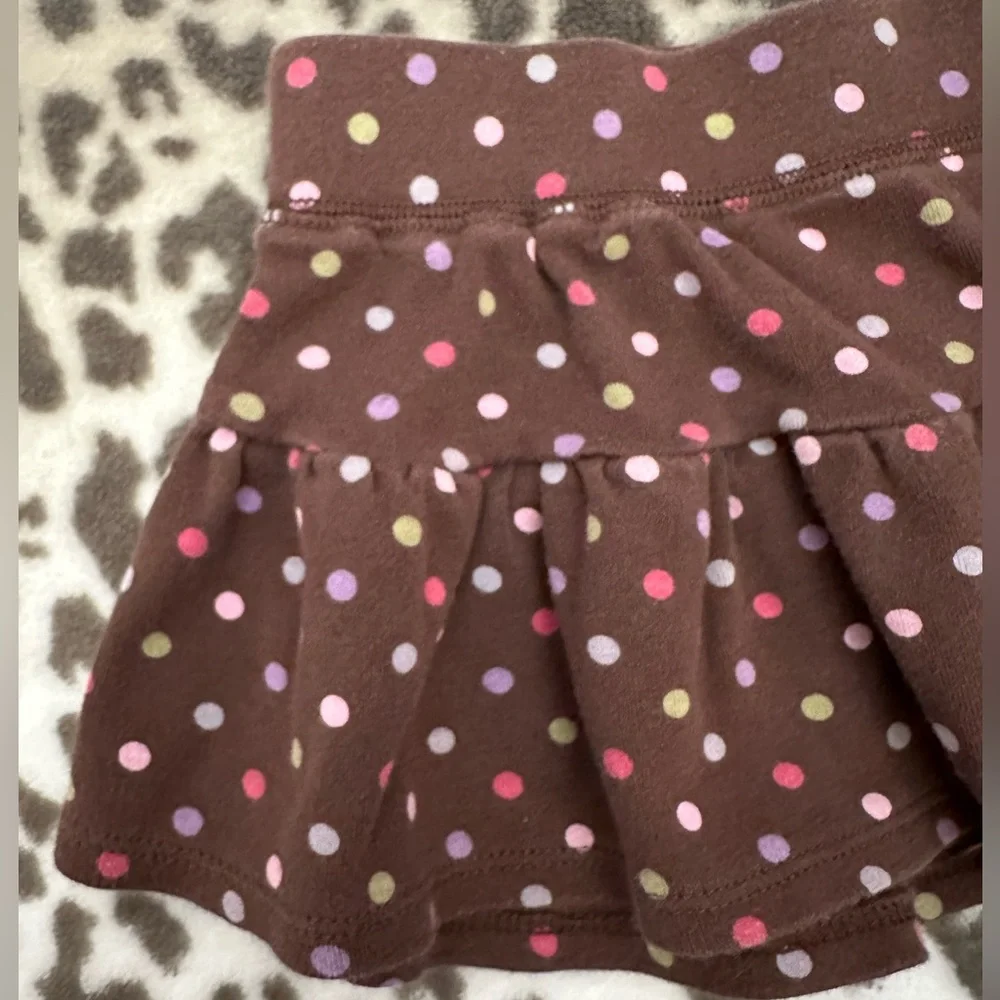 babyGap Brannan’s Favorite Polka Dot Skirt in Brown Size Infant 12-18 months